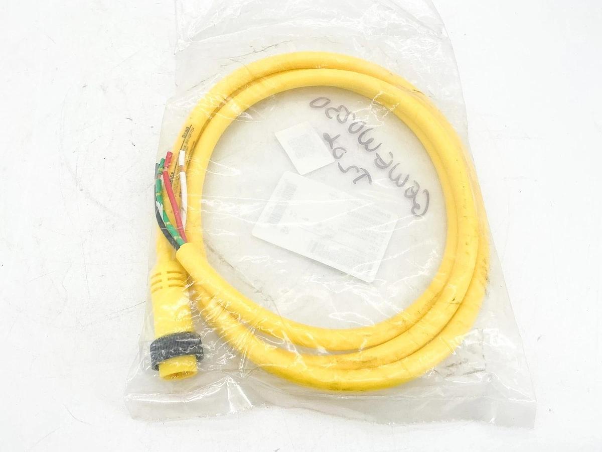 New Brad Connectivity 1300060995 Cordset 4P 6' 104002A01F060 41111