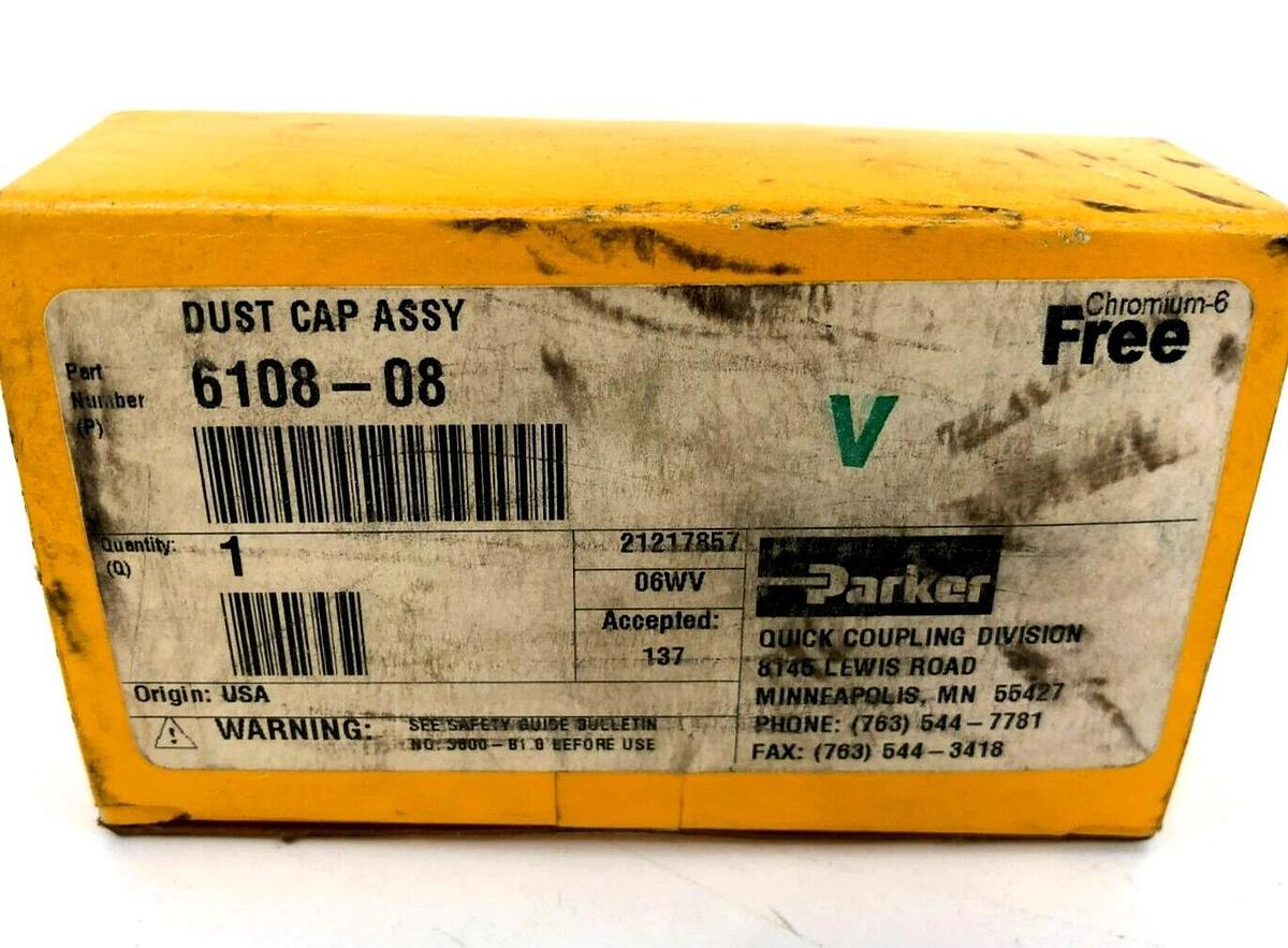 New Parker 6108-08 Dust Cap Assembly