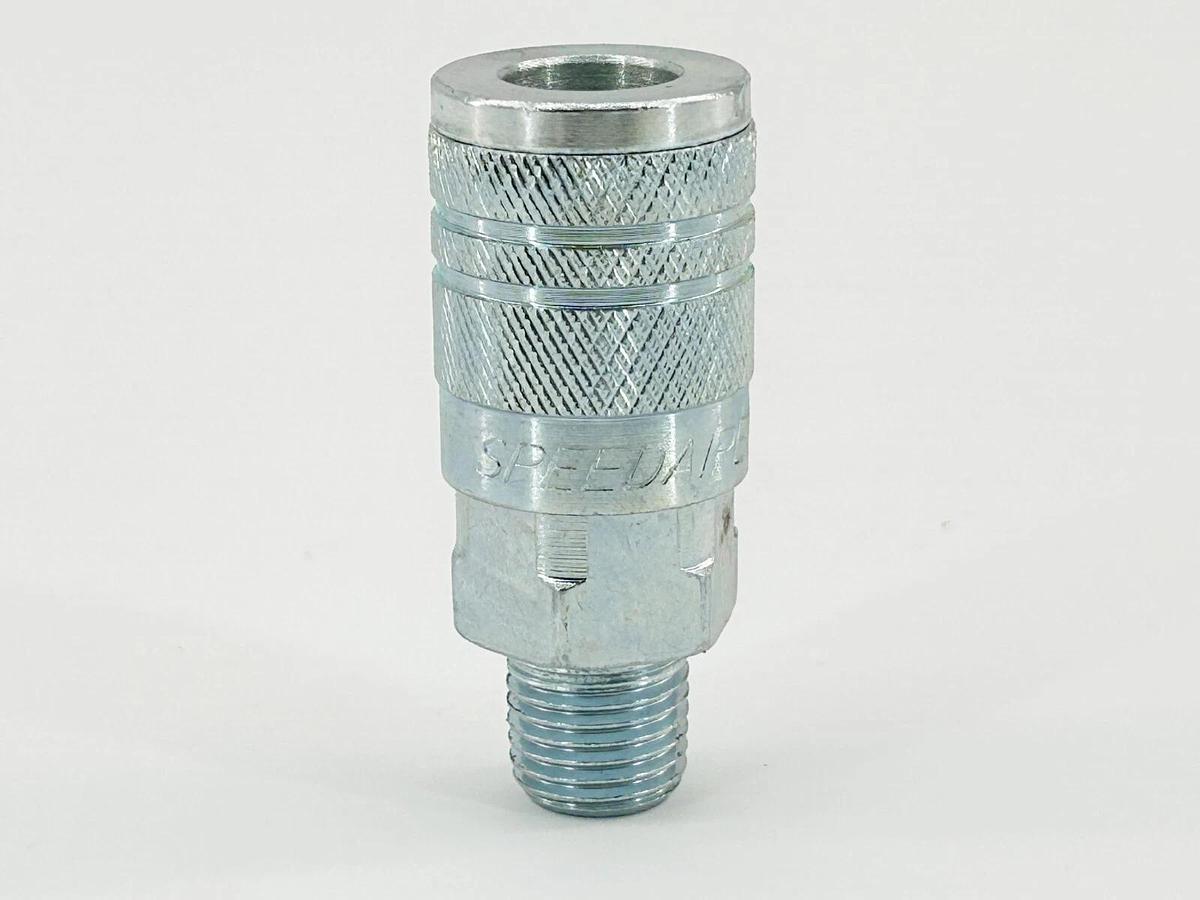 New Lot of 2 Speedaire Quick Coupler 1/4" Body 1/4" MNPT