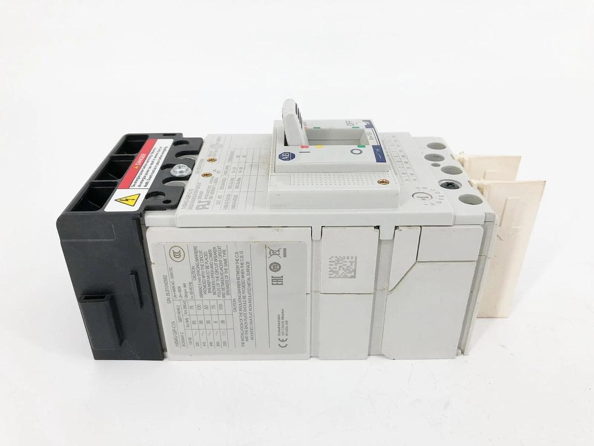 New Allen Bradley 140MG-G8P-C15 Circuit Breaker 15A 3P 480V-600Y/347V - No Box