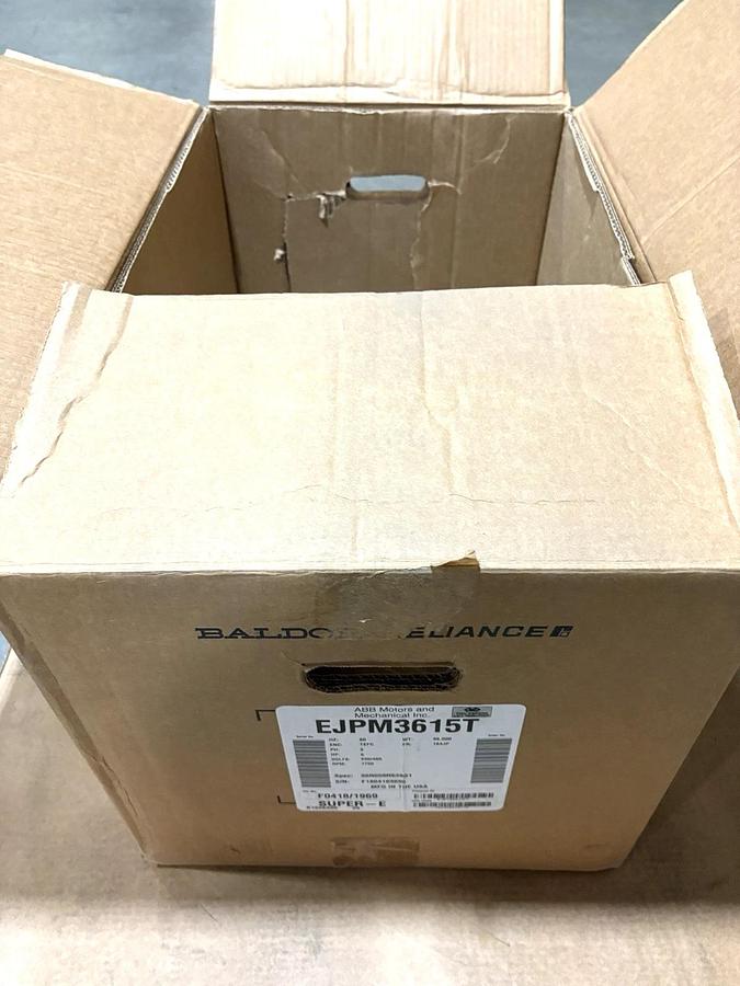 New Baldor EJPM3615T 5HP TEFC Motor 230/460V 3PH 1800RPM 184JP Frame