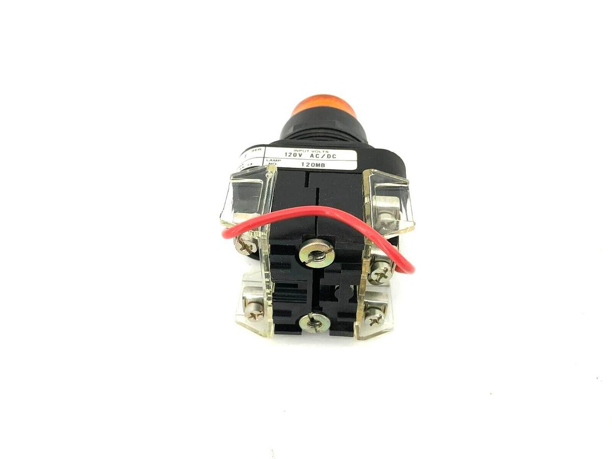 New Allen Bradley 800H-QRT10A Pilot Light Ser. F