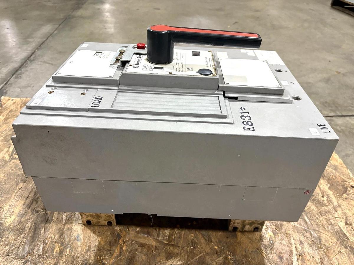 Used GE General Electric TPMMF76B Power Break Circuit Breaker w/ 800A Trip Unit