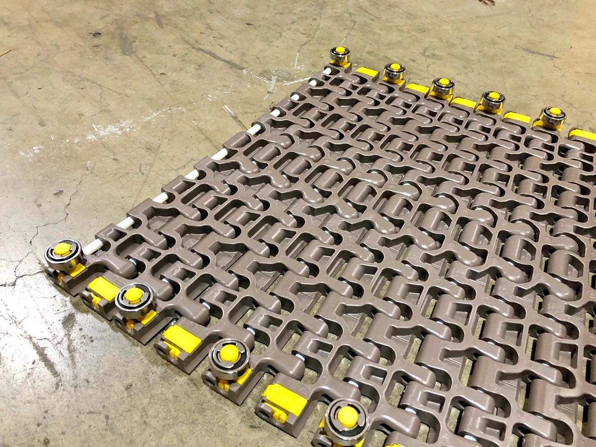 New Rexnord 10324703 Conveyor Chain HP7956B-15IN-MTW-STURN-T2P 15" W x 5FT L