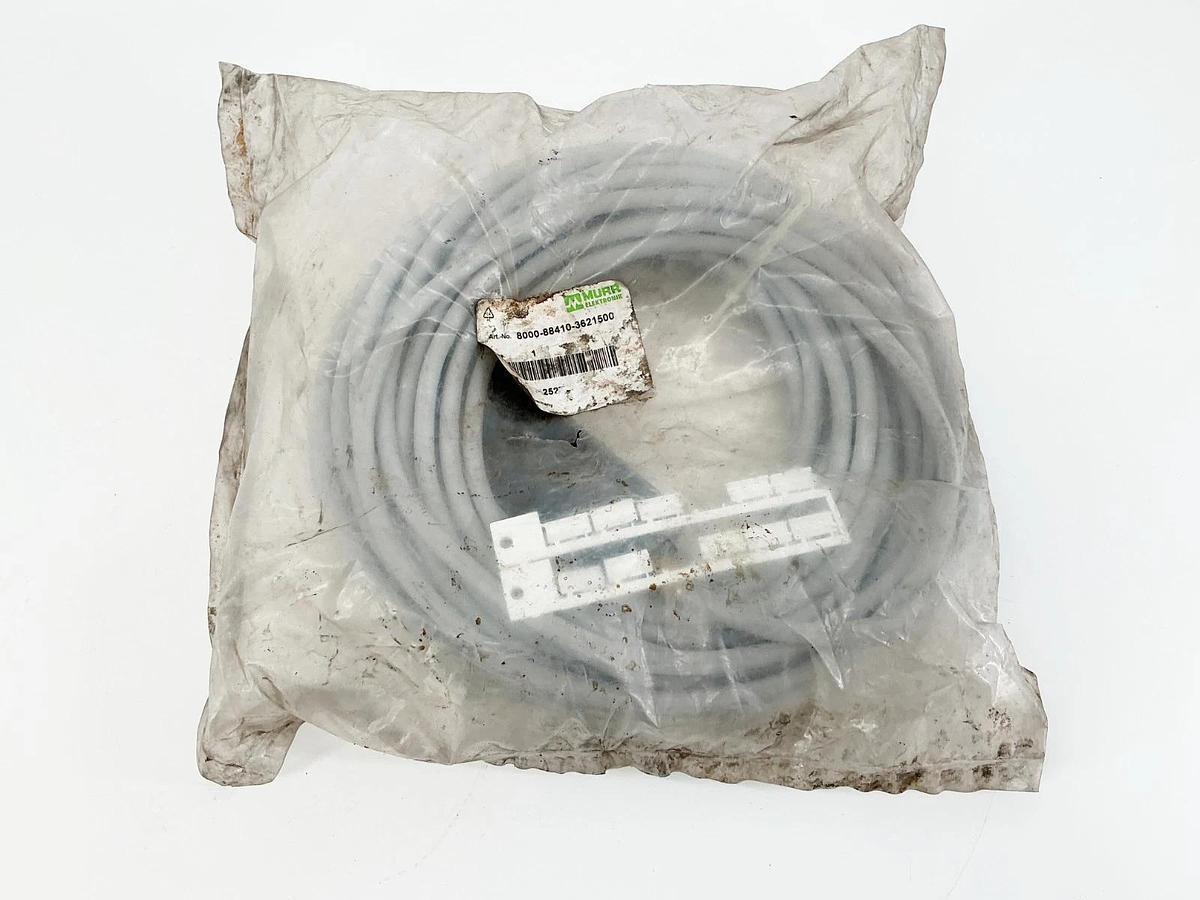 New Murr 8000-88410-3621500 Exact12 4 Pole Moulded Cable 24V 8XM12