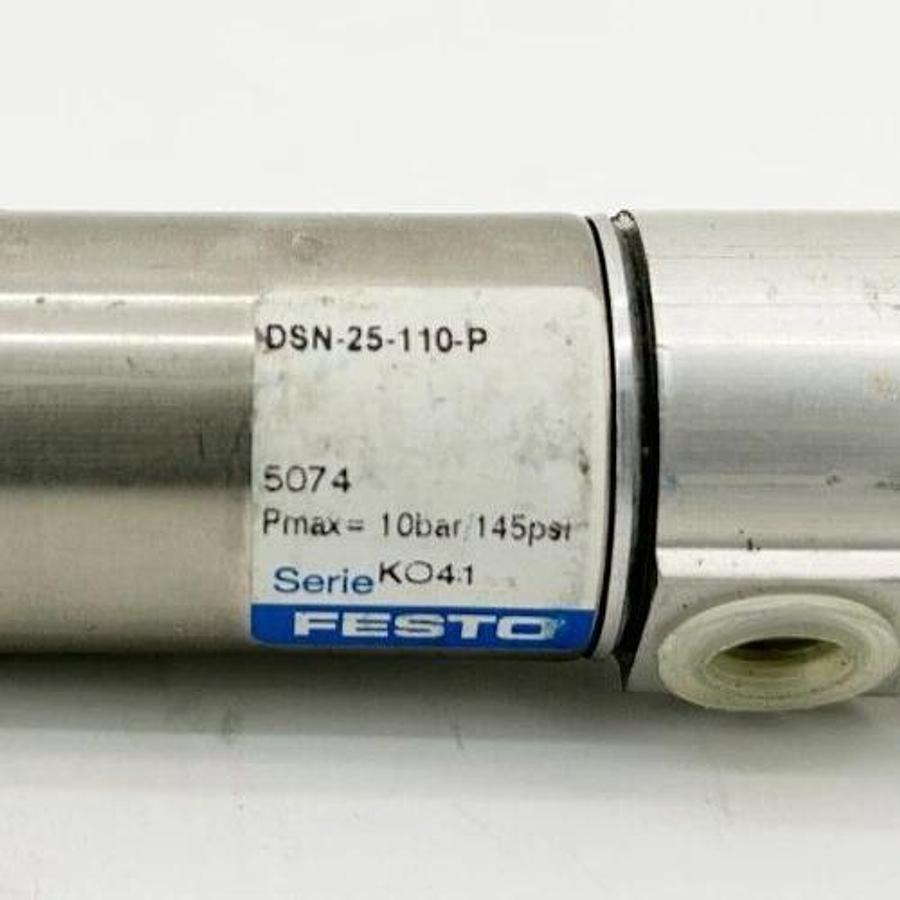 New Festo DSN-25-110-P Pneumatic Cylinder 10Bar 145PSI 5074