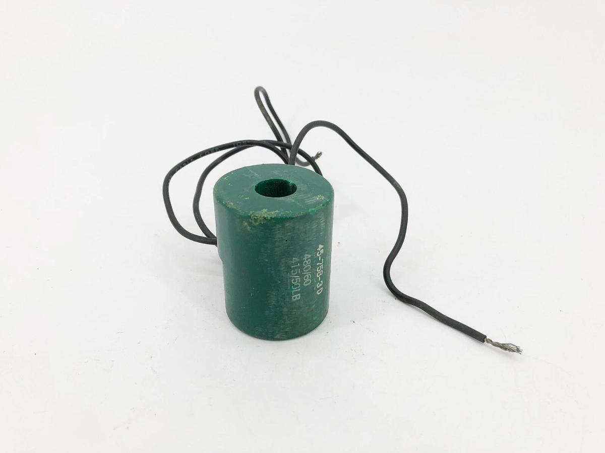 Used Asco 45-758-3D Solenoid Coil 415/480V 50/60HZ