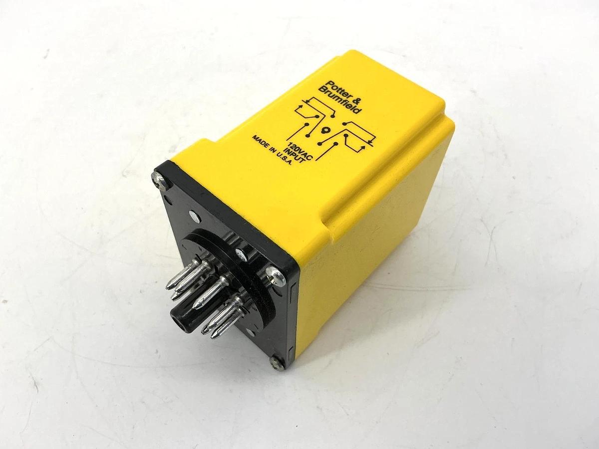 New Potter & Brumfield CDB-38-70004 Time Delay Relay 0.6-60sec 8-Pin 10A 240VAC