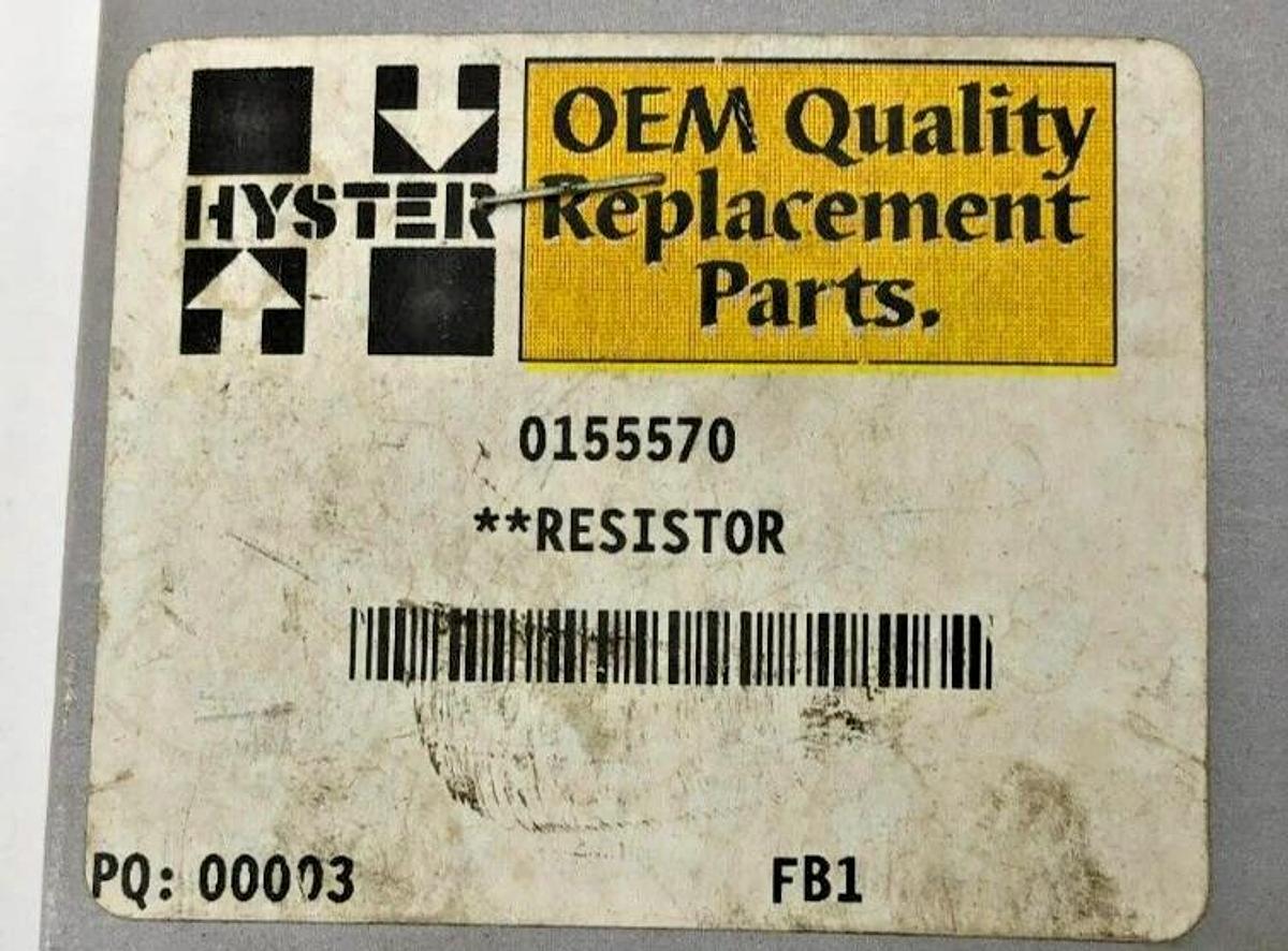 New Hyster 0155570 Resistor - No Box
