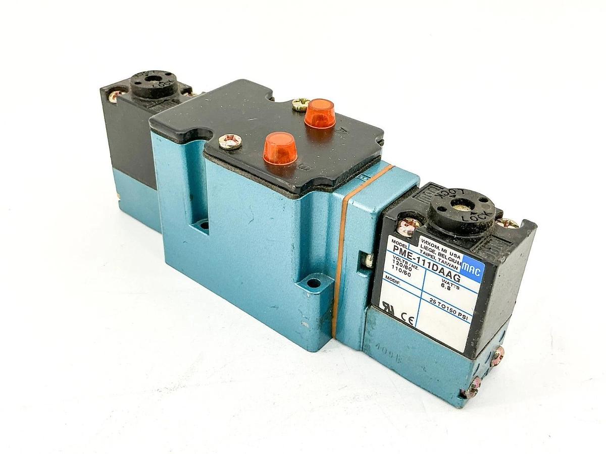 New Mac Valve 6223C-000-PM-111DA Solenoid Valve 160PSI 110/120V 6.8W - No Box
