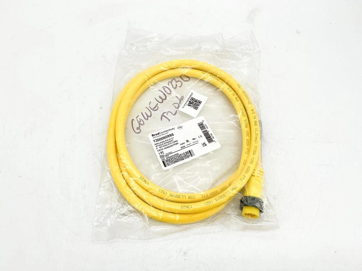 New Brad Connectivity 1300060995 Cordset 4P 6' 104002A01F060 41111