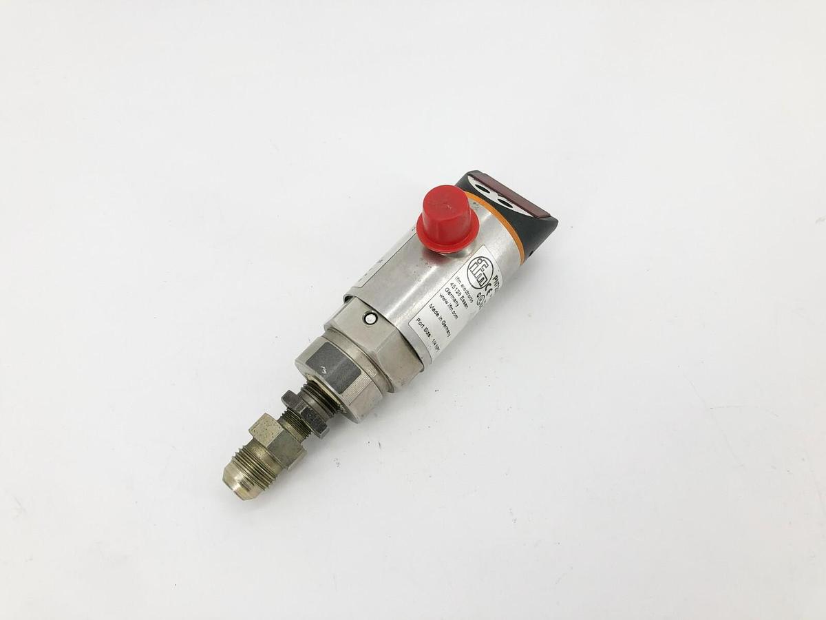 Used IFM Efector PN7206 Pressure Sensor 3/4" NPT 18-36VDC