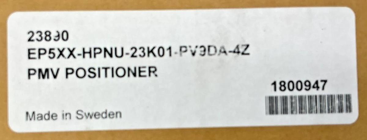 New Flowserve PMV EP5XX-HPNU-23K01-PV9DA-4Z Pneumatic Positioner 4-20mA 150PSI