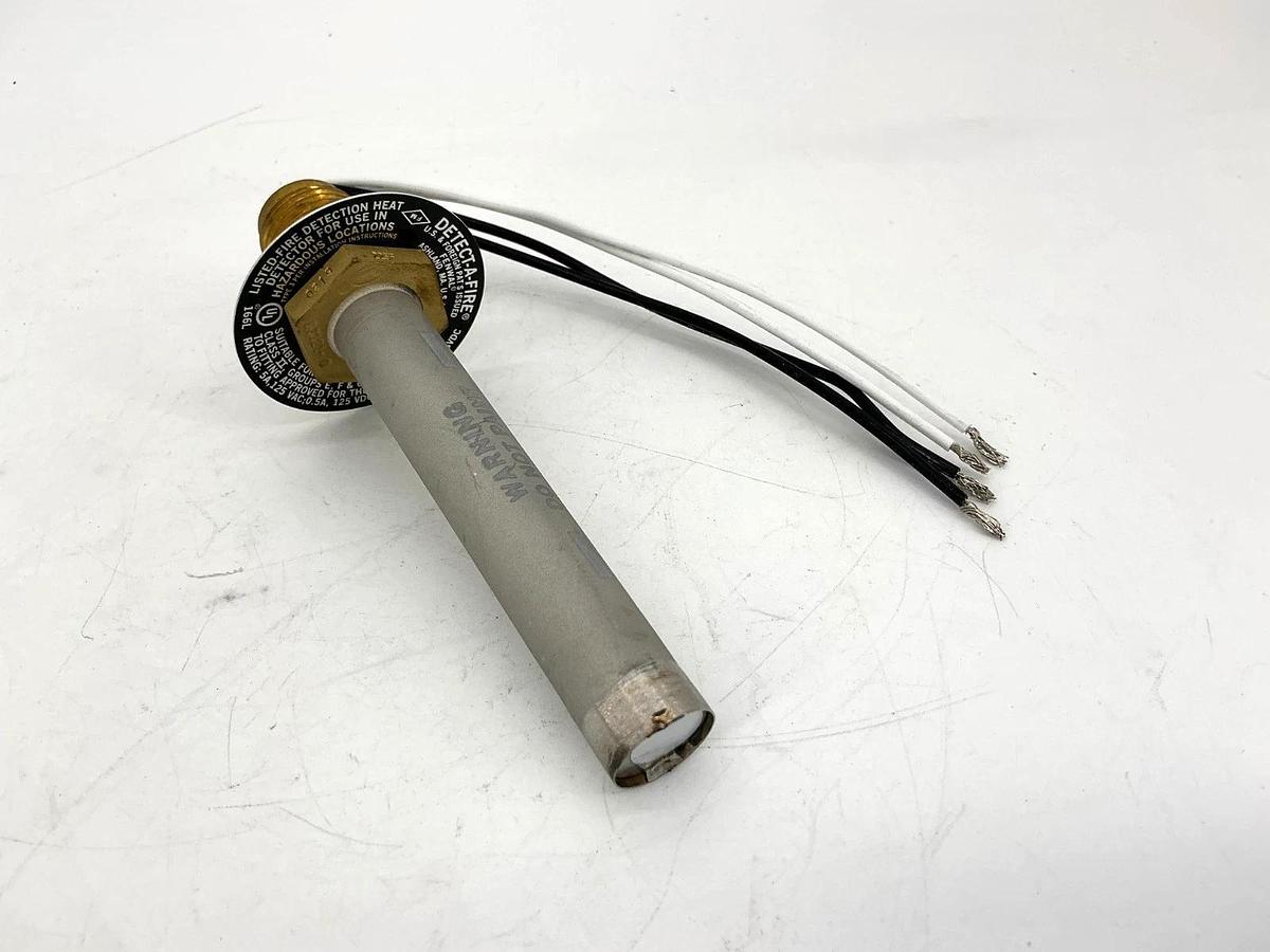 New Fenwal 12-E27121-000-05 Detect-a-Fire Temperature Sensor 225F 5A 125VAC