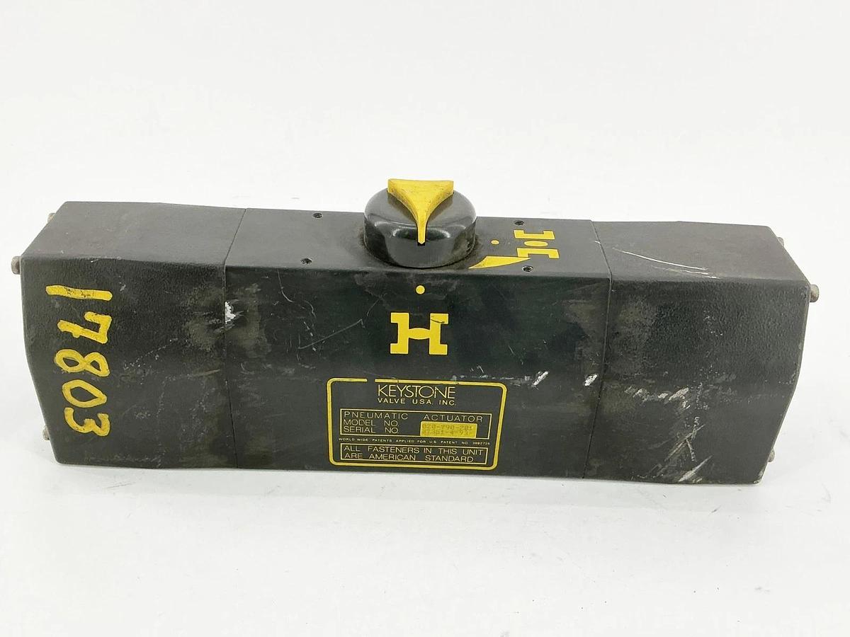 Used Keystone 020-790-201 Pneumatic Actuator