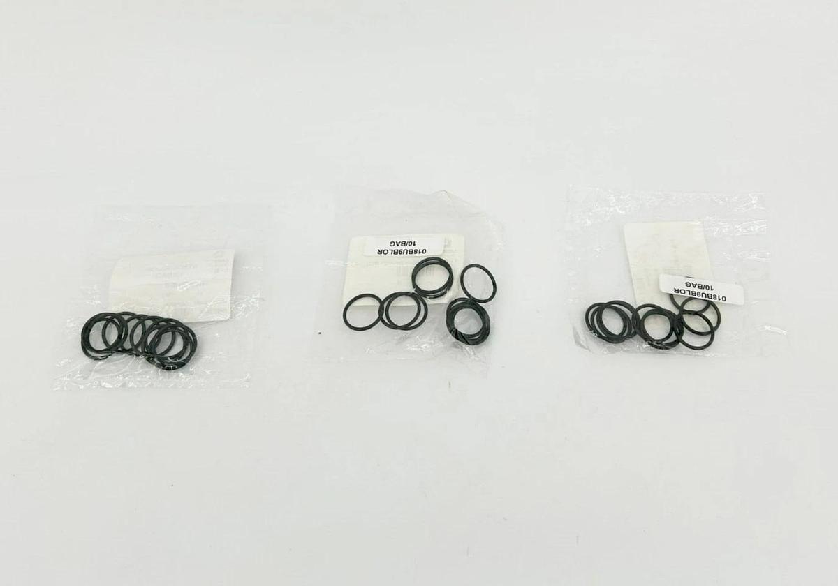 Lot of 30 Lawson 52096 Buna-N O-Rings, 0.739" ID x 0.07" Thick, 90 Durometer