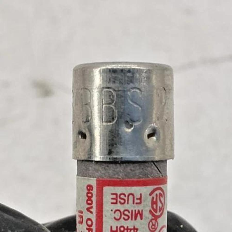 Lot of 3 New Bussmann BBS-2 600Vac Fast-Acting Fuse 2A 600V