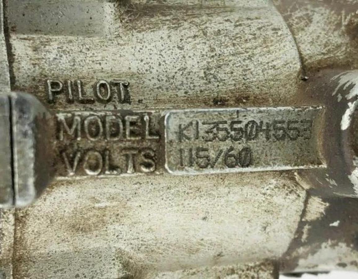 Used Parker K135504553 Remote Operated Pilot Valve 115V 60Hz