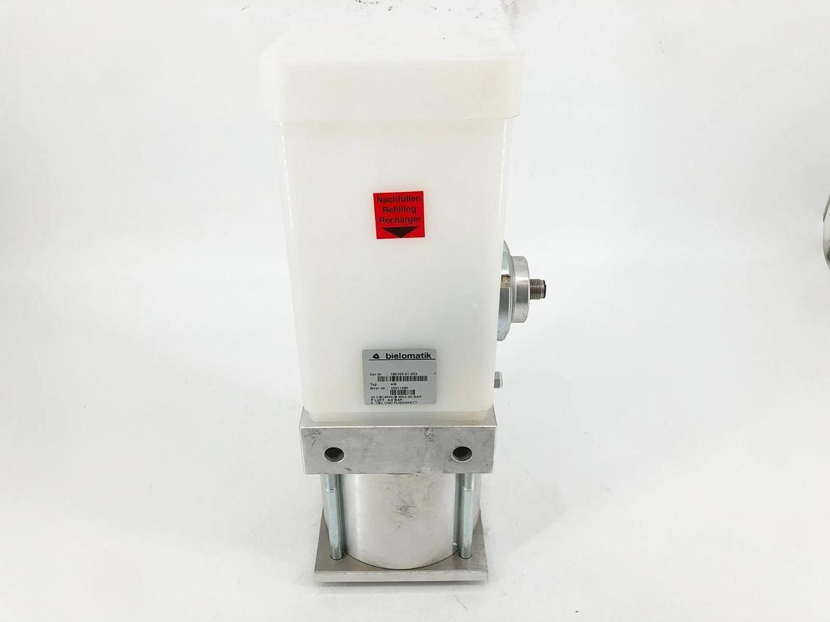 Used Bielomatik 30011586 AM Single Piston Pump 25CBCM/HUB 60 bar