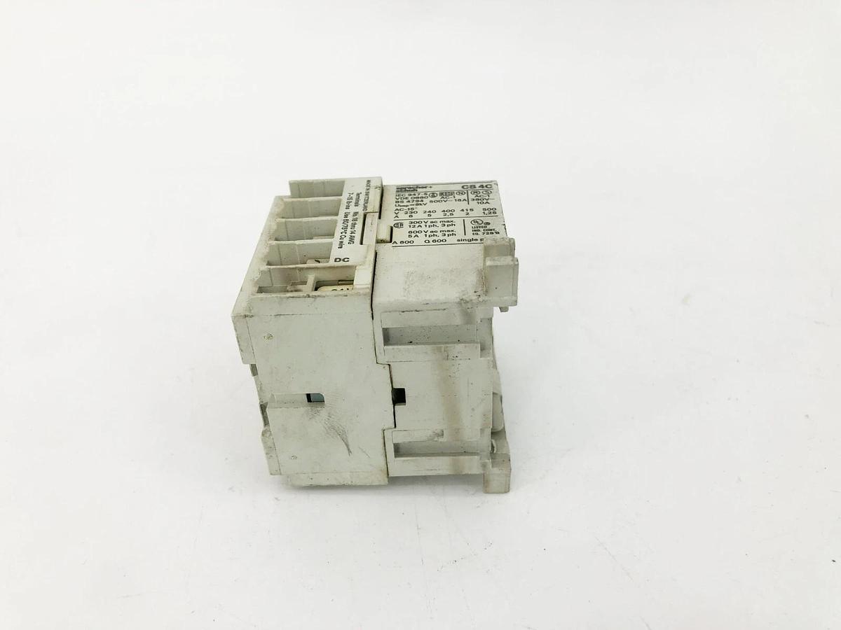 Used Sprecher + Schuh CS4C-31Z Industrial Control Relay 600VAC 24VDC