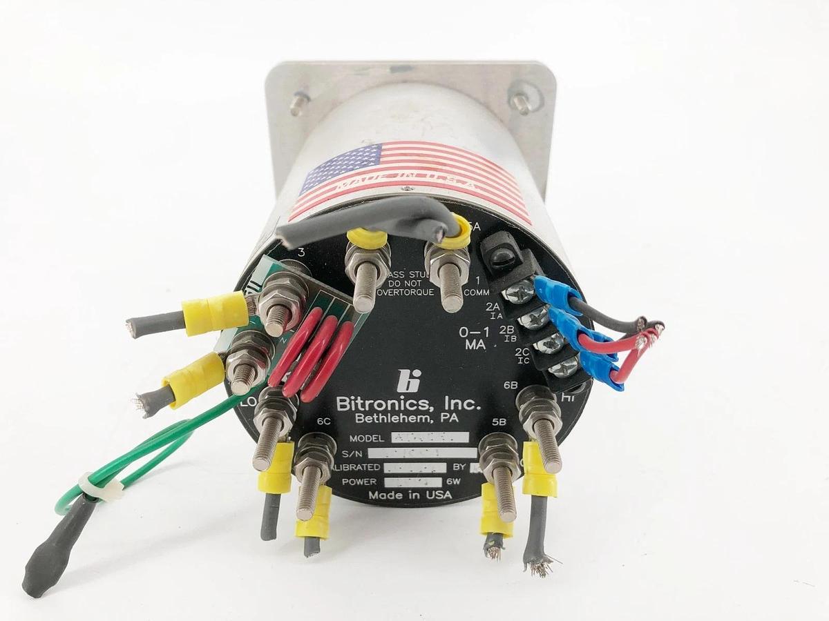 Used Bitronics ATAIE1 Three Phase Volt Meter 115VAC