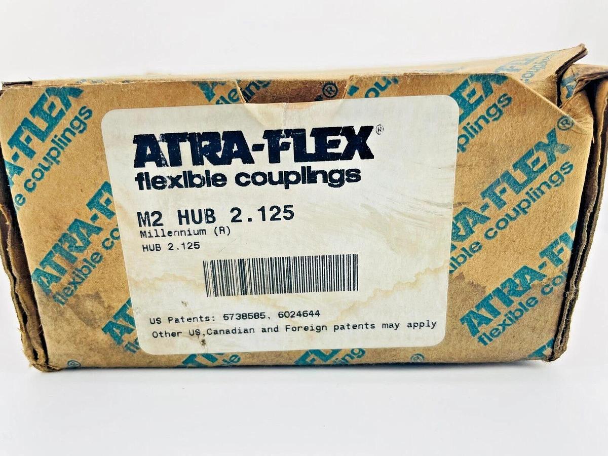 New Atra Flex M2 HUB 2.125 Flexible Coupling 2.125in Bore
