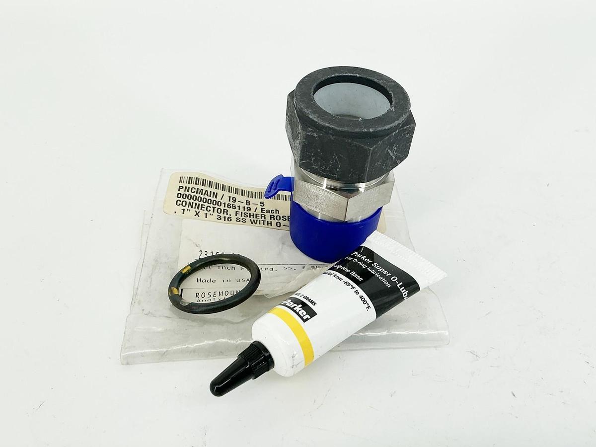 New Emerson Rosemount 23166-00 Kit 1" Fitting SS EDPM O-Ring