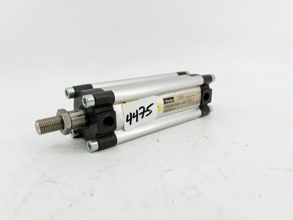 New Parker C20-40-16-80+B00 Pneumatic Cylinder 8204-4417-16 10Bar