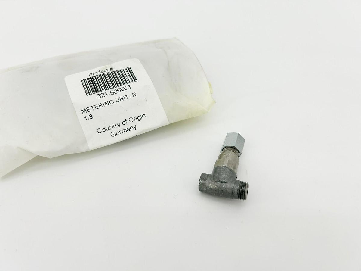 New Vogel / SKF 321-606W3 Metering Unit, R 1/8