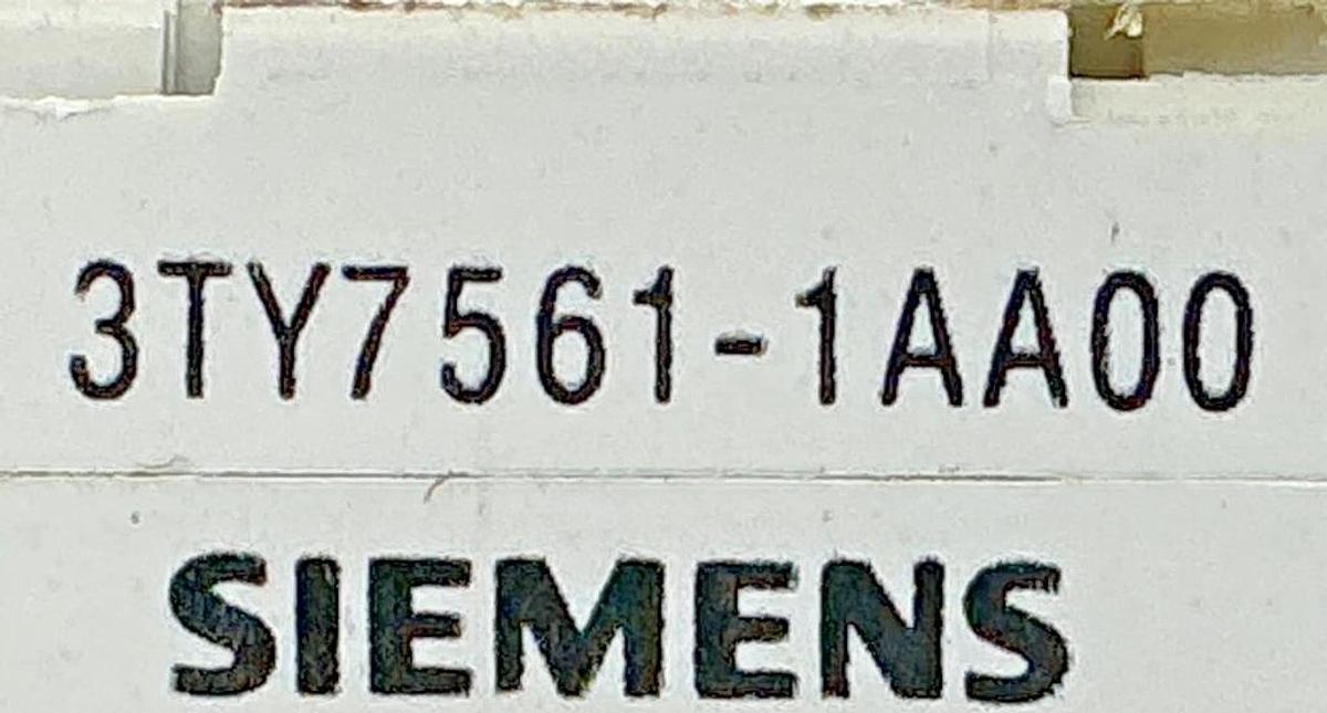 New Siemens 3TY7561-1AA00 Auxiliary Switch Block for Contactors 1NO & 1NC No Box