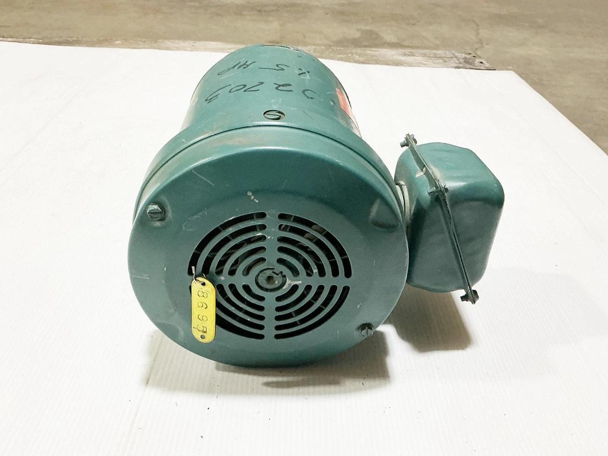 New Reliance P14X3242M-TQ Electric Motor 1.5HP 460V 3450RPM 3PH FK143T Frame