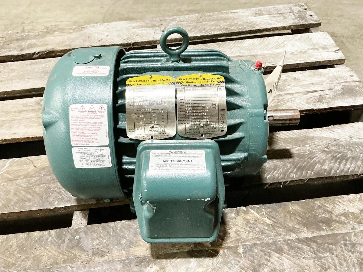 New Baldor ECP83661T-5 Electric Motor 575V 3.3A 1755RPM 182T Frame 60Hz