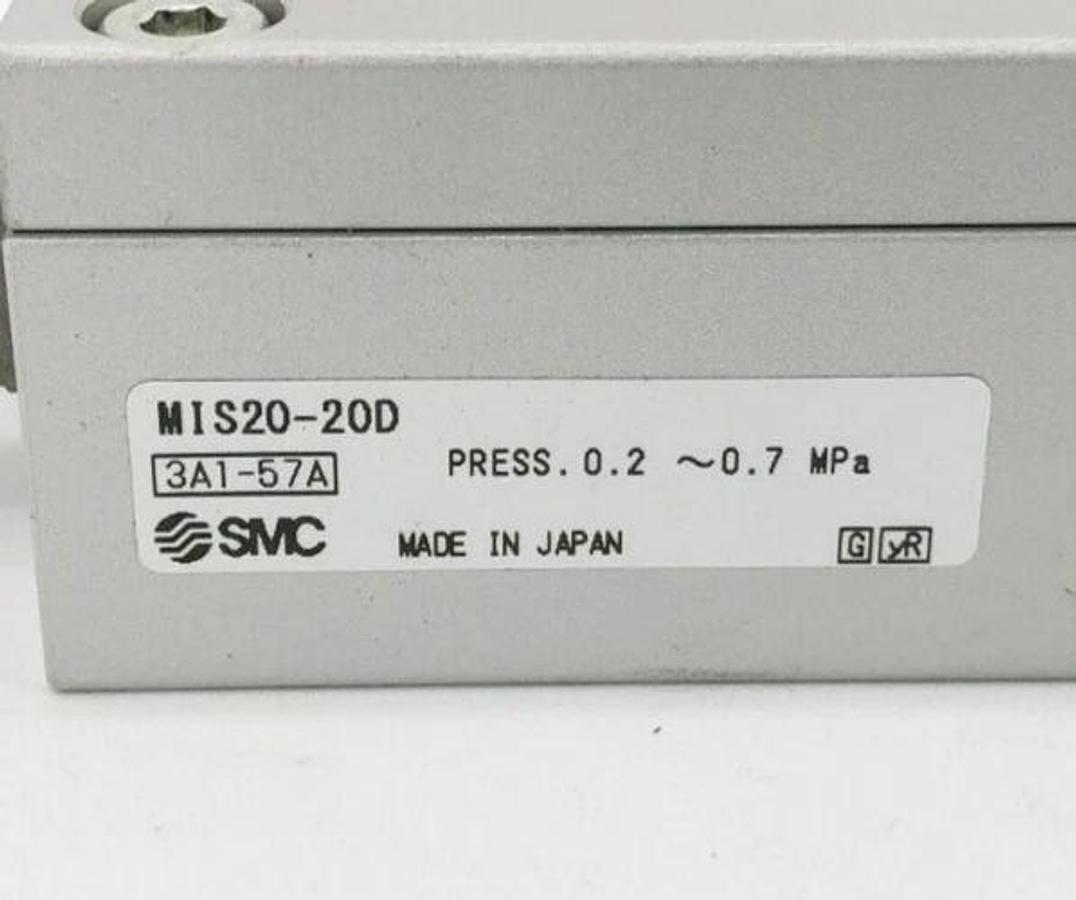 New SMC MIS20-20D Single Finger Escapement Cylinder 20mm Bore 20mm Stroke