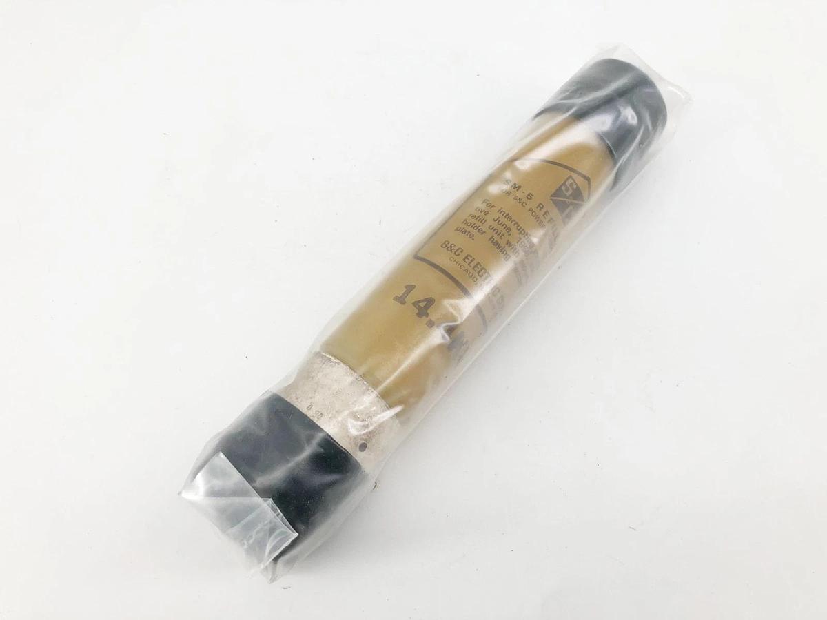 New S&C 132200R4 SM-5 Fuse Refill 14.4 kV 125E Amps