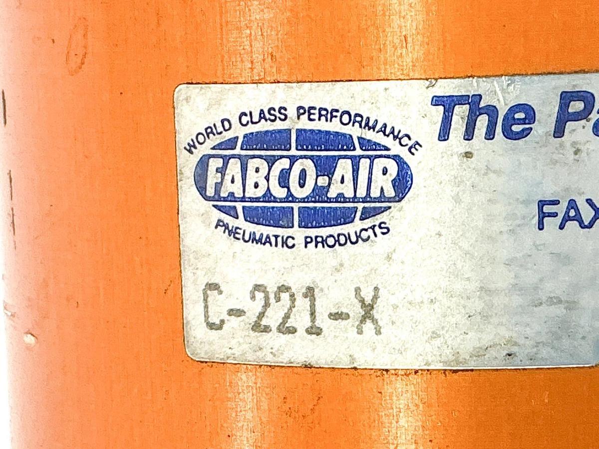 Used Fabco-Air C-22-X Pneumatic Cylinder