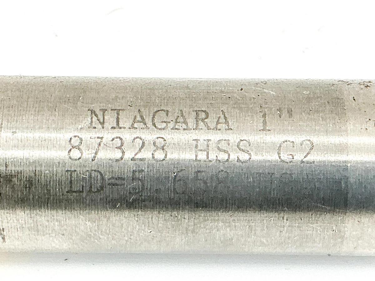 New Niagara Cutter 1" End Mill Cutting Bit 87328 GSS GZ LD=5.658 - No Box