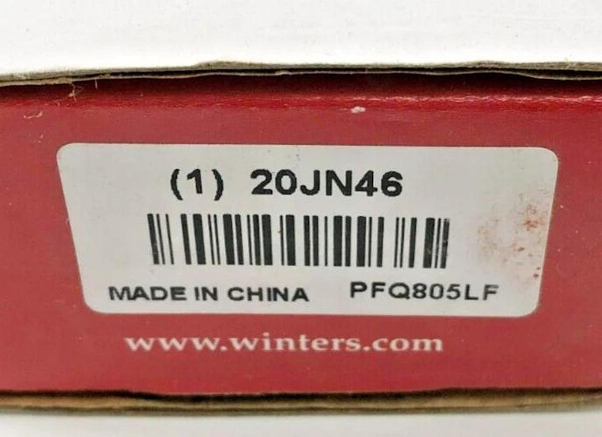 New Winters 20JN46 Pressure Gauge 0-160PSI 2-1/2" Dial 1/4" NPT Male PFQ805LF
