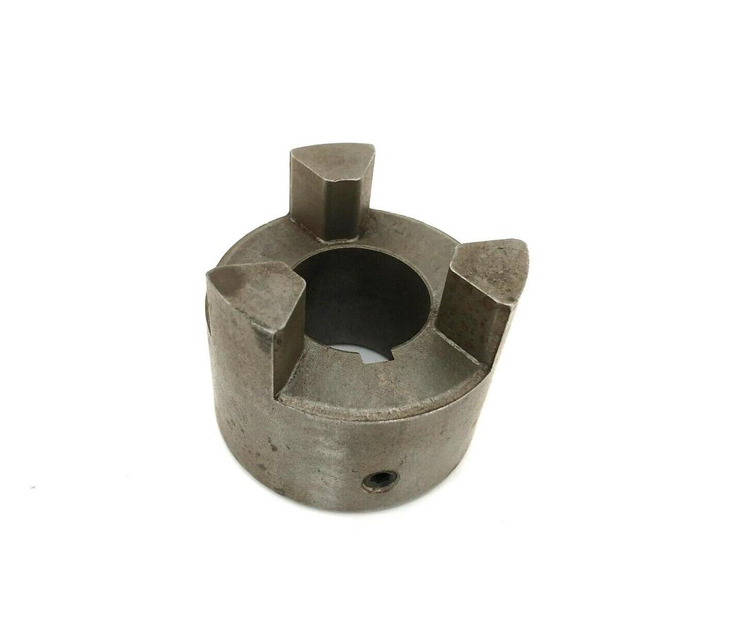 Lot of 2 New Browning L100-1-1/4 Jaw Coupling Hubs 1-1/4" Bore, 0.250" Keyway