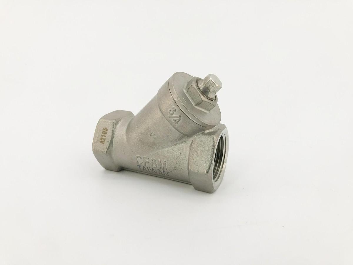 New CF8M 3/4 600WOG Y Valve