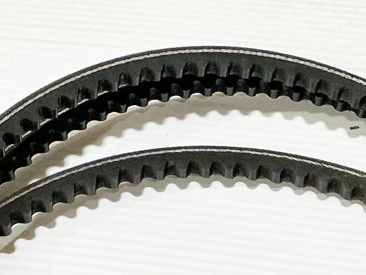 New lot of 2 Continental 3VX800 Cogged Belt 80" Length 3/8" Width - No Box