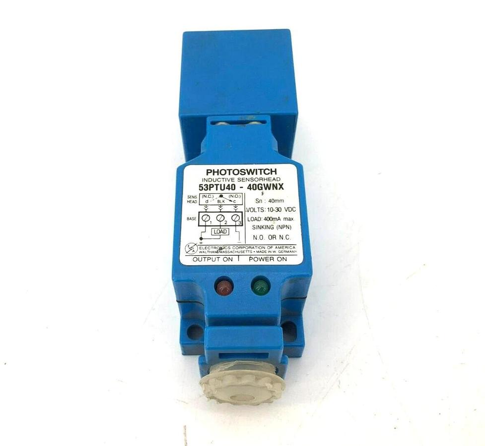 New Allen Bradley 53PTU40-40GWNX Proximity Sensor 10-30VDC 400MA NO OR NC