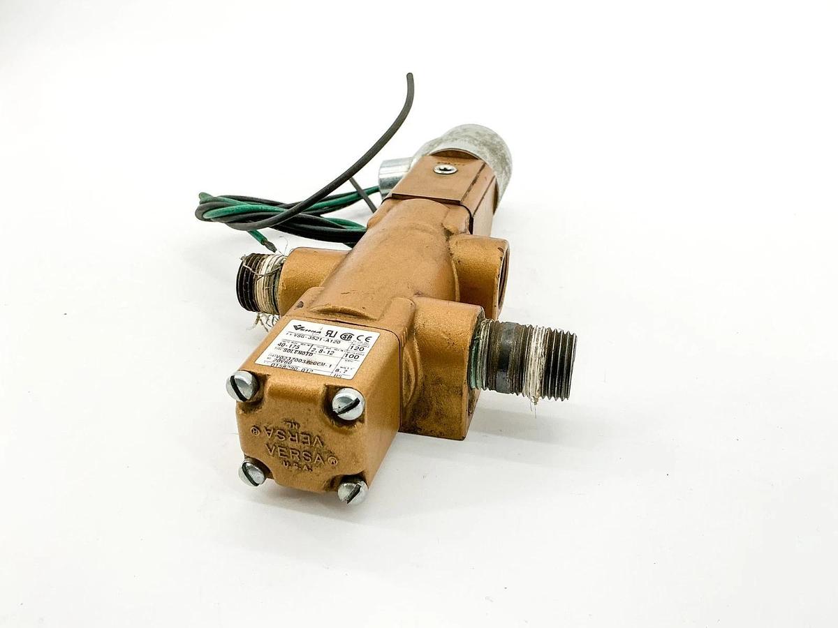 Used Versa VSG-3521-A120 Pneumatic Directional Valve 120V 40-175PSI 8.7W