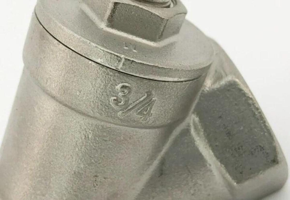 New CF8M 3/4 600WOG Y Valve