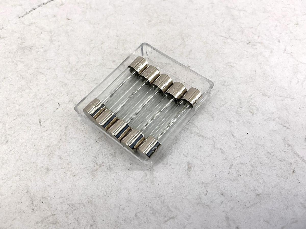 Lot of 10 New Bussmann MDL-1/2-R Glass Fuse 1/2A 250V