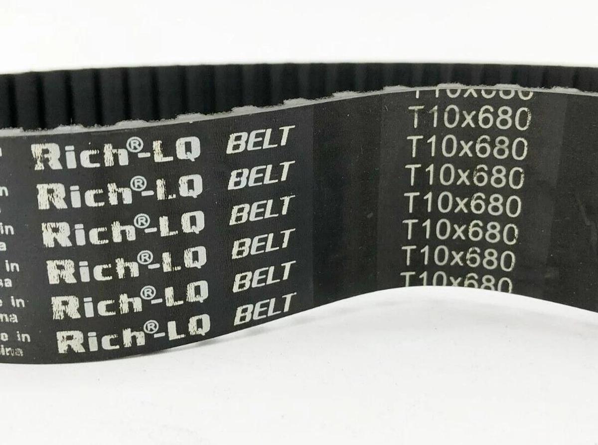 Lot of 3 New Rich-LQ T10X680 Timing Belts 68 Teeth