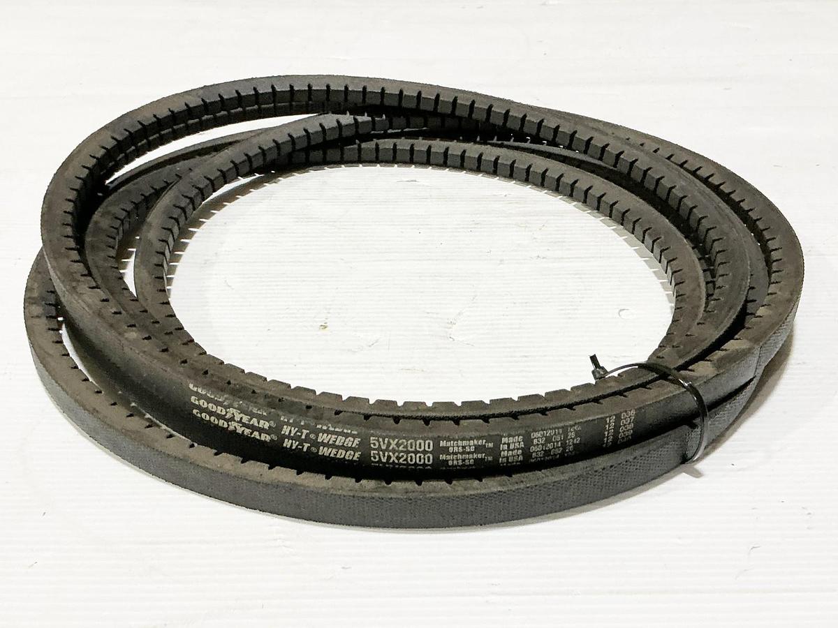 New Goodyear 5VX2000 VX HY-T Belt 200" Length .62" Width - No Box