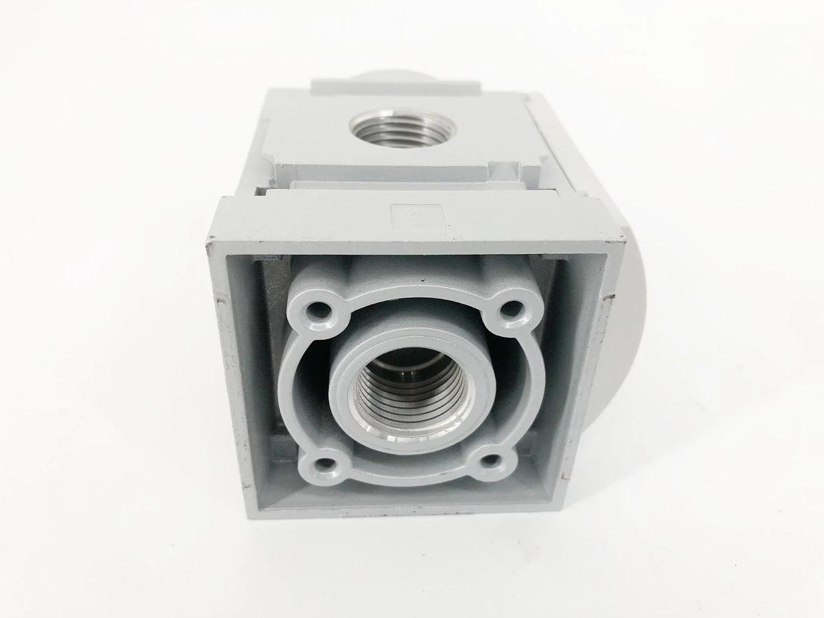 Used Lot of 2 Festo MS6-FRM-1/2-UL1 Branching Modules 300psi 527676
