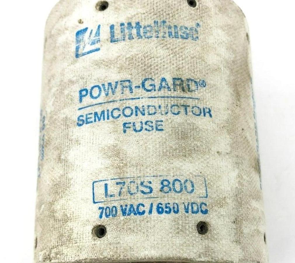 Used Littelfuse L70S-800 Semiconductor Fuse 800A 700VAC 650VDC