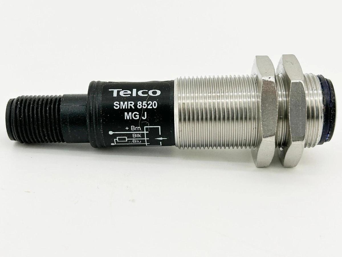 New Telco SMR8520MGJ Proximity Switch Receiver 4P 10-30VDC 120mA