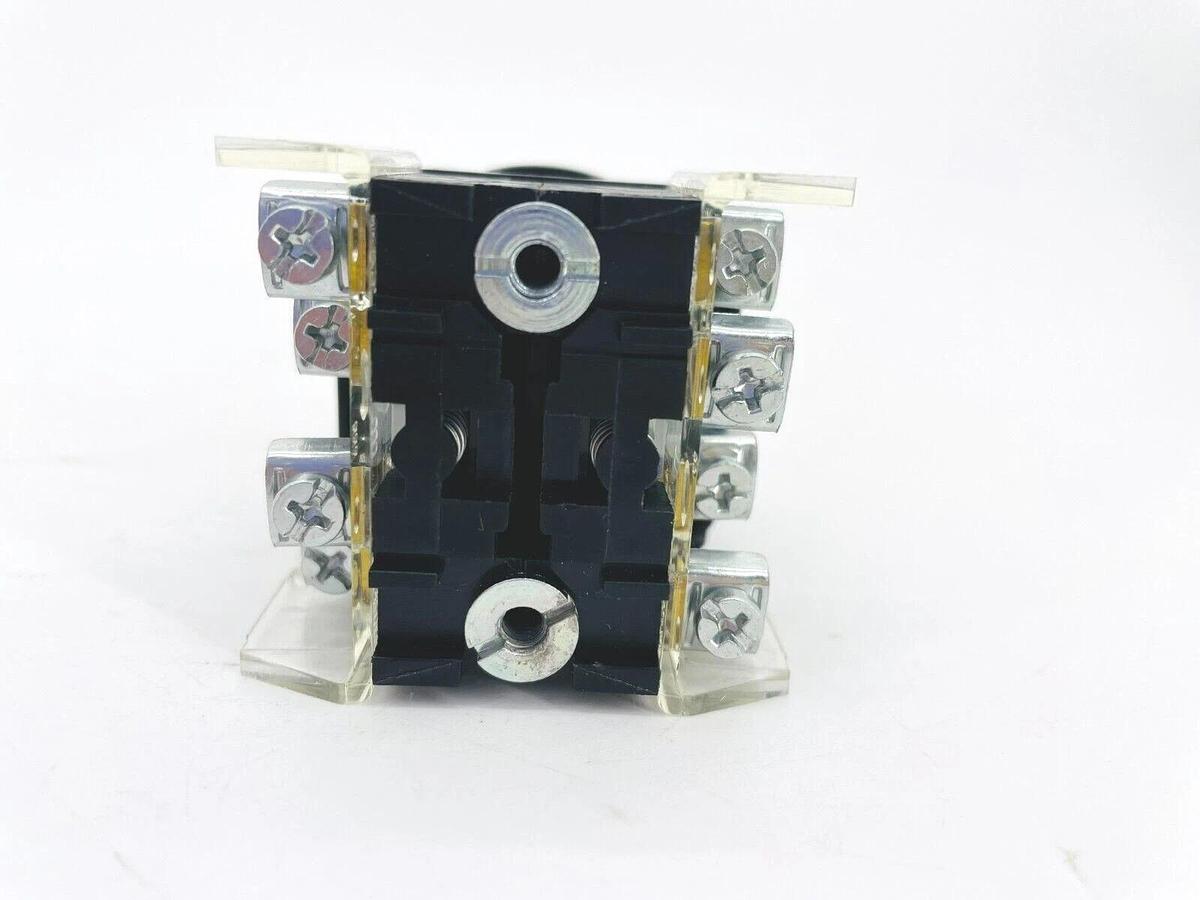 Used New Allen Bradley 800H-AR2B Push Button Black 2NO 2NC Ser F